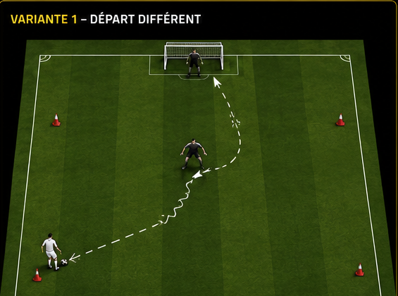 Variante depart different
