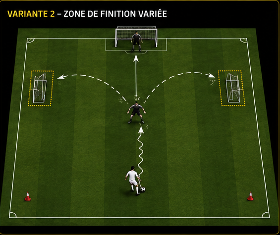 Variante zone finition