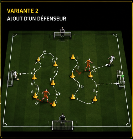 Variante avec defenseur