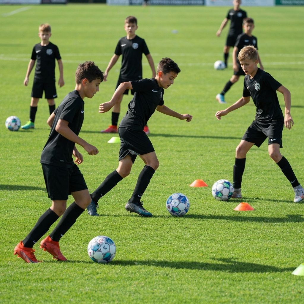 Entraînement dribble